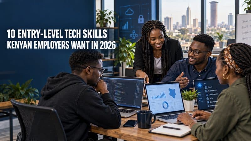 10 Entry-Level Tech Skills Kenyan Employers Are Looking For in 2026
